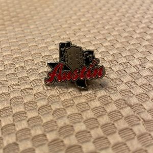 Austin hat pin
